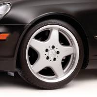 Performance Products® - Mercedes® Wheel, Silver ,17 x 7.5, AMG,1 Piece, 5-Spoke, Front Only, 1998-2005