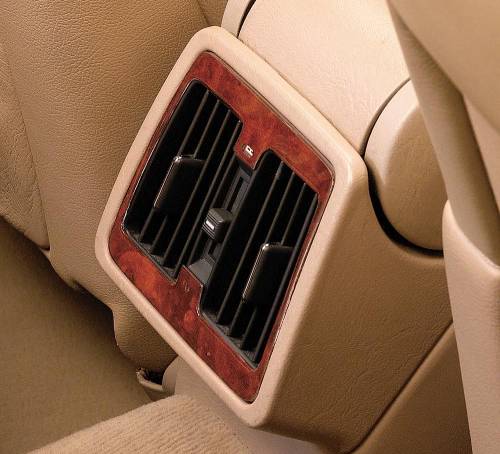 Performance Products® - Mercedes® Rear Air Vent Cover,Burlwood, 1992-1999 (140)