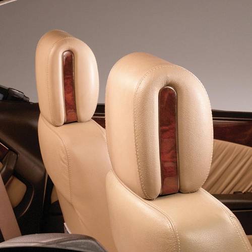 Performance Products® - Mercedes® Headrest Trim, Burlwood, 500SEC