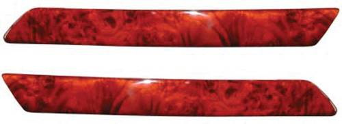 Performance Products® - Mercedes® Upper Door Trim, Burlwood, Pair, 1990-1995 (129)