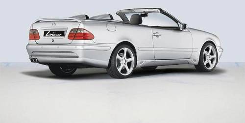 Performance Products® - Mercedes® Lorinser Spoiler,Without Third Brake Light, 1998-2003 (208)