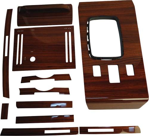 Performance Products® - Mercedes® Complete Interior Wood Kit, Burlwood, 1975-1977 (107)