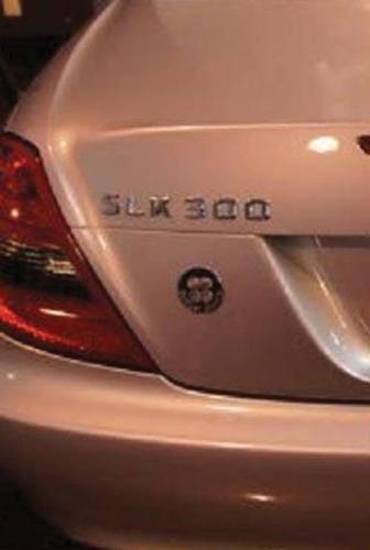 GENUINE MERCEDES - Mercedes® OEM "SLK300" Deck Lid Emblem, 2009-2011 (220)