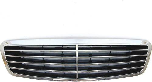 Performance Products® - Mercedes® Grille Assembly, Non Distronic, Without Adaptive Cruise Control, 2000-2002 (220)