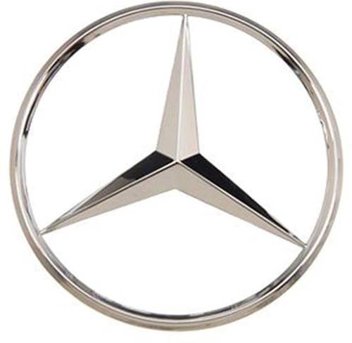 GENUINE MERCEDES - Mercedes® OEM Grille Star Emblem, 1990-1995 (129)