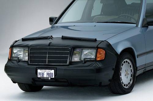 Performance Products® - Mercedes® Colgan Nose Bra, Front End, With License Plate Opening, 1994-1995 (124)