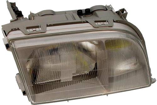 HELLA - Mercedes® Headlight Assembly,Clear,Right, 1992-1994 (140)