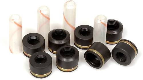 Performance Products® - Mercedes® OEM Engine Valve Stem Seal Set Kit, 8 Rubber Seals, 2 Kits Per Engine, 1970-1981