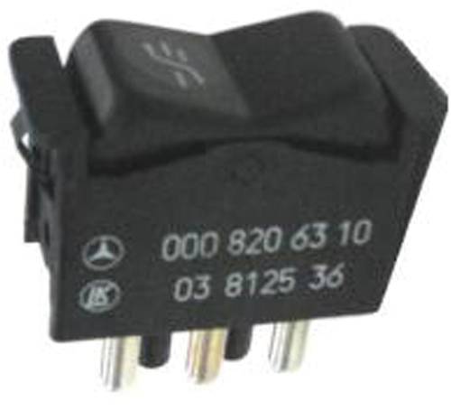 GENUINE MERCEDES - Mercedes® OEM Sunroof Switch, 1977-1985 (123/126)