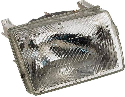 GENUINE MERCEDES - Mercedes® OEM Headlight Lens,Right,(Use Bulb 82-240), 1986-1991 (126)