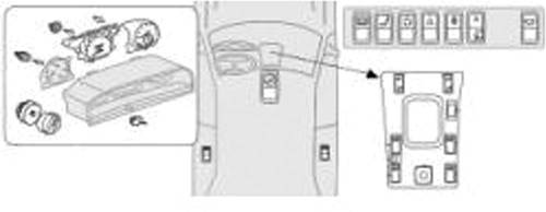 GENUINE MERCEDES - Mercedes® Seat Heater Switch,Left, 1984-1989 (201)