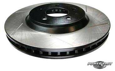 Performance Products® - Mercedes® Slotted Front Brake Rotor Kit, 1984-1991 (126)