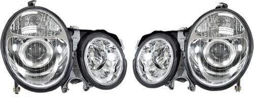 Performance Products® - Mercedes® Bi-Xenon Headlight Set,Left,Right,2003 (211)