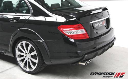 Performance Products® - Mercedes® Expression Fender Flares,EX C Widebody,10-PieceSet,Sedan, 2008-2010 (204)