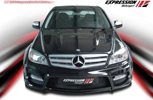 Performance Products® - Mercedes® Expression Front Bumper,Widebody Motorsport Kit, 2008-2010 (204)