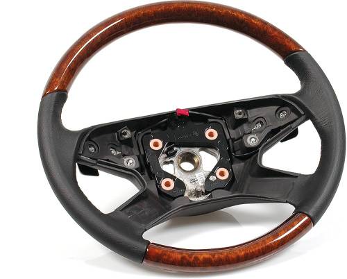 Performance Products® - Mercedes® Steering Wheel, Classic Style, Birdseye & Charcoal Leather, ML350/ML550, 2009-2010 (164)