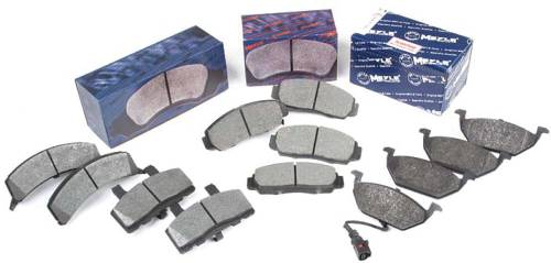 Performance Products® - Mercedes® OEM Front Meyle Aftermarket Brake Pads, 1982-19853 (126)