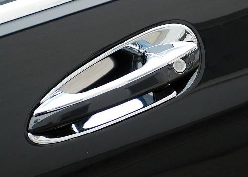 Performance Products® - Mercedes® Door Handle Inserts, 4 Pc. Set, Chrome, 2008-2010 (204)