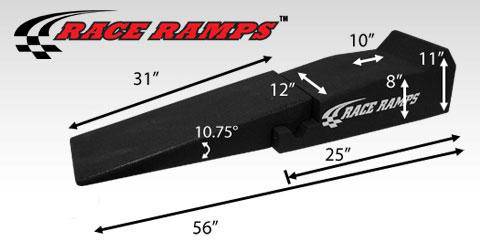 Performance Products® - Race Ramps, 2-Piece, 56" Long