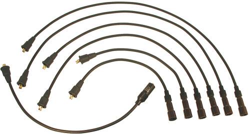 Performance Products® - Mercedes® Spark Plug Wire Set, 230,250 Models 1965-1969 Carb. Eng. (With Brown, Non-shielded Plug Conn) (114)