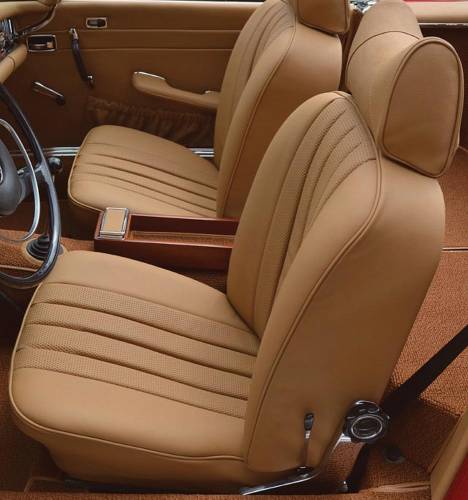 Performance Products® - Mercedes® Front Seat Cover Leather, 230/250/280SL, 1963-1971 (113)