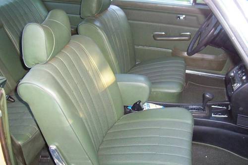 Performance Products® - Mercedes® Seat Cover Set, Front, Leather, 1967-1976 (114/115)