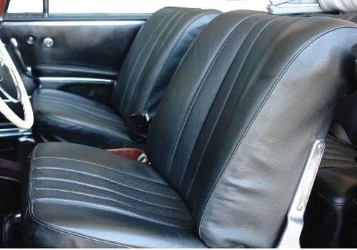 Performance Products® - Mercedes® Front Seat Cover, Vinyl, Sedan Without Armrest or Headrest, 1965-1973 (108)