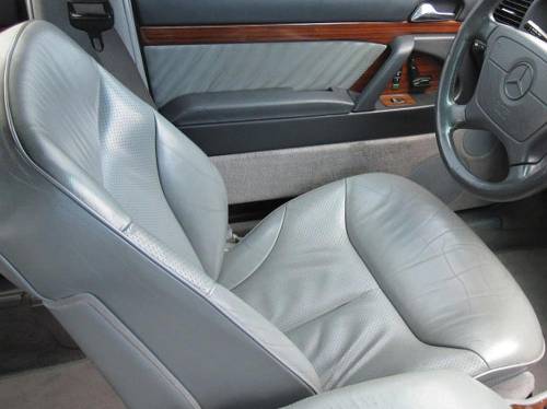 Performance Products® - Mercedes® Front Seat Cover With Back Panel Skins, Leather, SD/SE/SEL/S Sedan, 1992-1999 (140)