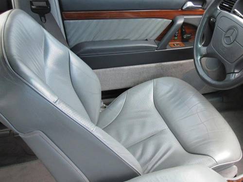 Performance Products® - Mercedes® Front Seat Cover Without Back Panel Skins, Leather, SD/SE/SEL/S, Sedan 1992-1999 (140)