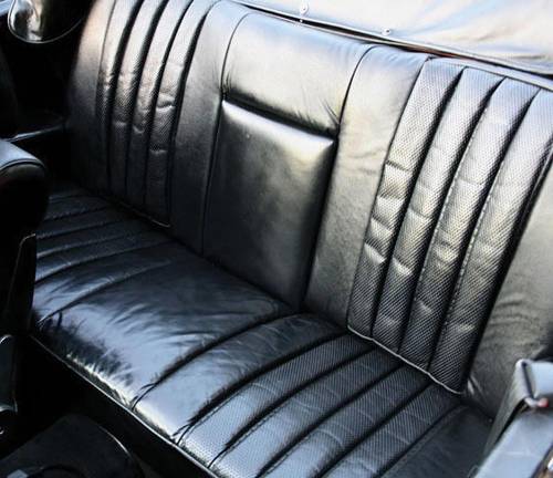 Performance Products® - Mercedes® Rear Seat Cover, Leather For 200, 1967-1976