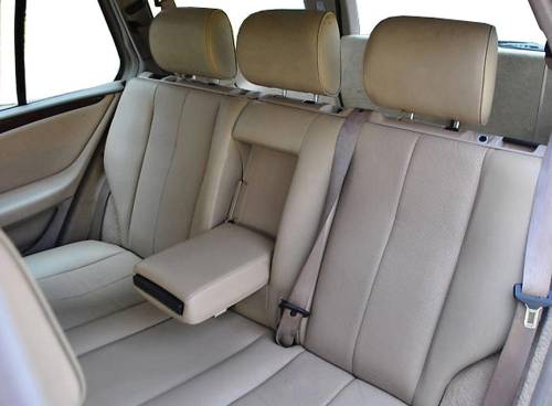 Performance Products® - Mercedes® Rear Seat Cover, With Armrest, Leather, For E320 4Matic Wagon, 1998-2002