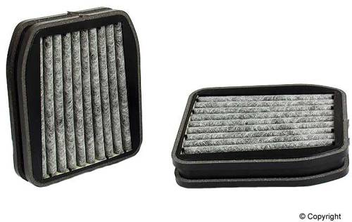 MANN+HUMMEL - Mercedes® Cabin Filter, Charcoal, Set of 2 (Fits in Heater Case), 2003-2009 (211)