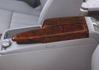 Performance Products® - Wood and Leather Center Console Armrest, Fits Mercedes C Class Models 2008 On