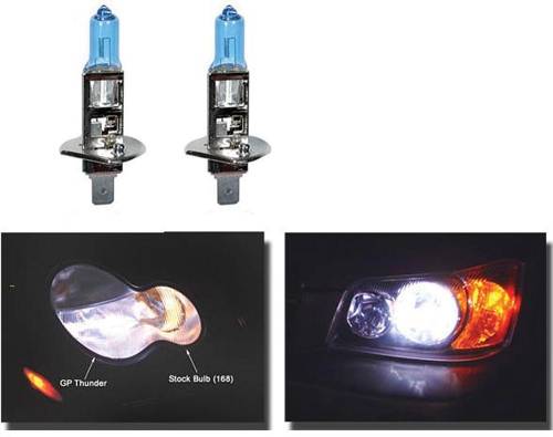Performance Products® - Headlight 55 Watt H1 Super White Bulbs