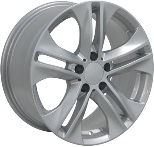 Performance Products® - Mercedes® Replica Wheel, 17X8, Silver, 1998-2005