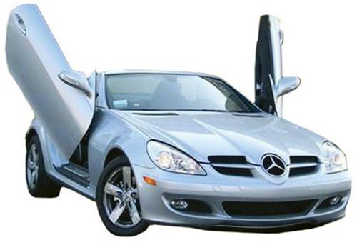 Performance Products® - Mercedes Benz Door Kit, Vertical, Lambo, SLK, 2005-2010