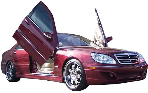 Performance Products® - Mercedes Benz Door Kit, Vertical, Lambo, S Class, 2000-2006