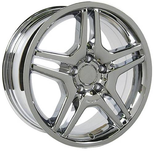 Performance Products® - Mercedes® Replica Wheel, 18 X 8, AMG 10-Spoke, Chrome, 1988-2005