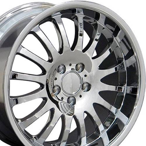 Performance Products® - Mercedes® 162 Replica Wheel, 18 X 9, , Chrome, 1988-2005