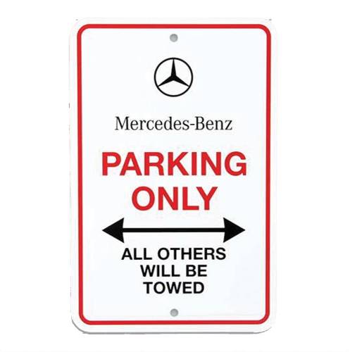 GENUINE MERCEDES - Mercedes Benz® Parking Sign