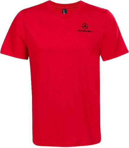 GENUINE MERCEDES - Mercedes Benz® Men's Red Classic VIP T-Shirt