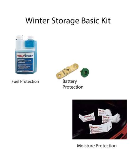Performance Products® - Winter Storage Protection Kit, Standard With Top Post Battery