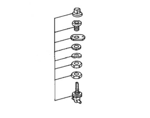 GENUINE MERCEDES - Mercedes® OEM Hard Top Latch Hardware, Right Side, 1973-1989 (107)