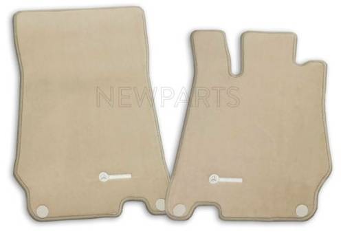 Performance Products - Mercedes® OEM Floor Mat Set, Pebble, 2005-2008 (230)