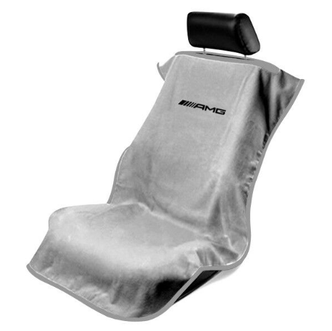 Performance Products® - Mercedes® Seat Towel, Gray with Black AMG logo