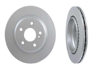 Performance Products® - Mercedes® Rear Brake Rotor, Vented, 2000-2006 (215/220)