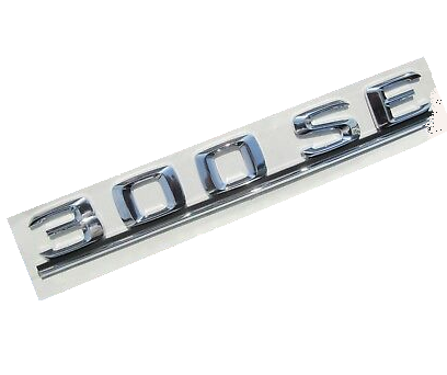 GENUINE MERCEDES - Mercedes® OEM "300SE" Emblem, 1989-1991 (126)