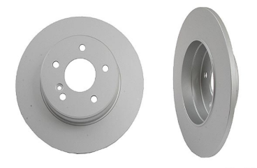 Performance Products® - Mercedes® Rear Brake Rotor, Solid, 2000-2005 (163)