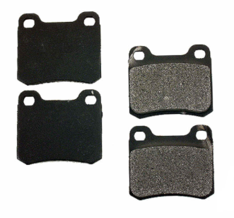 Performance Products® - Mercedes® Brake Pad Set, Rear, 1986-1996 (124/201)