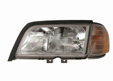Performance Products® - Mercedes® Headlight Assembly, Left, 1997-2000 (202)
